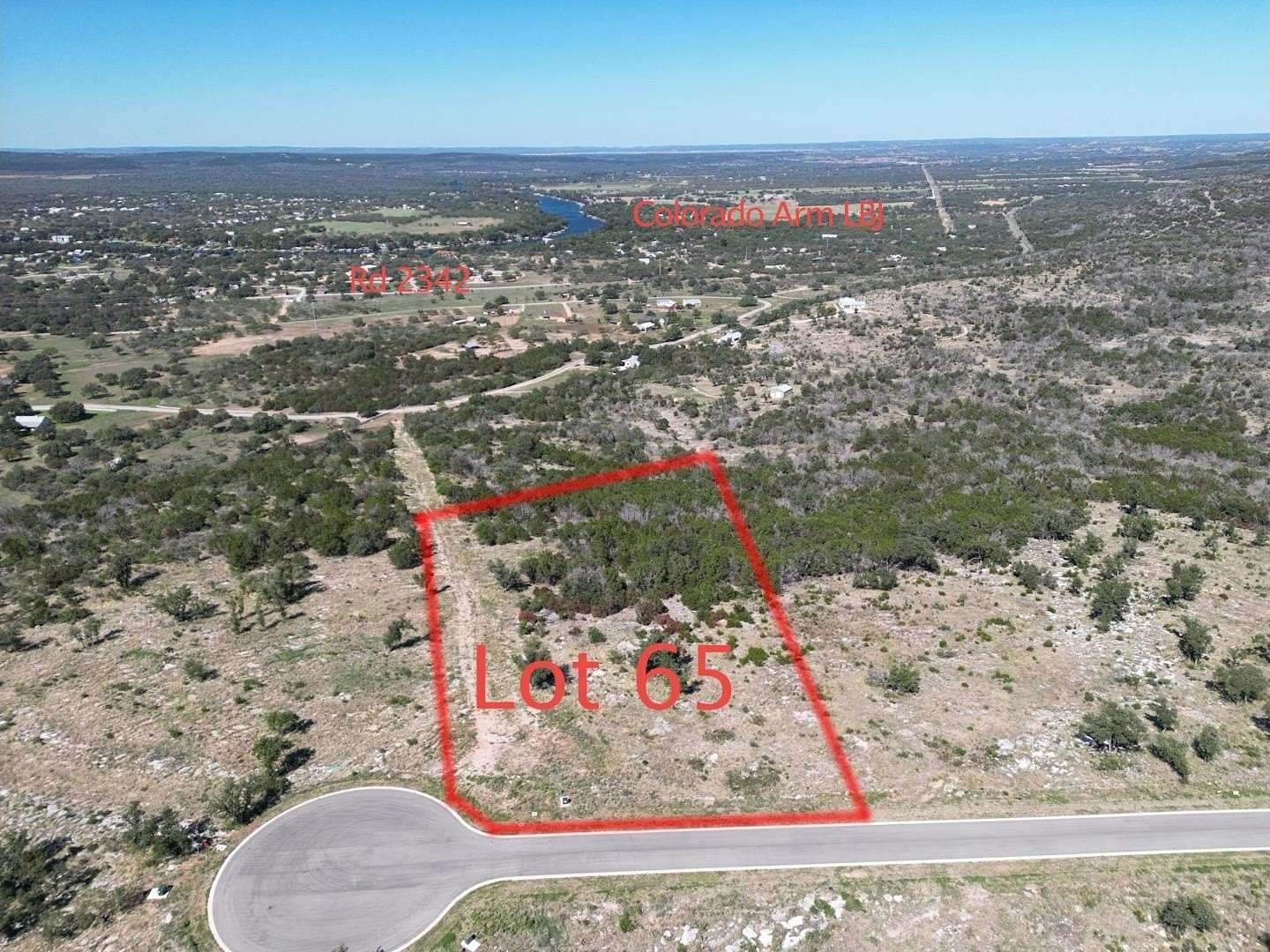 4 Acres of Residential Land for Sale in Kingsland, Texas