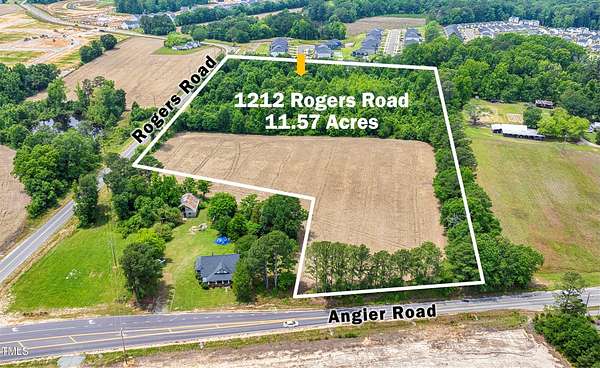 11.5 Acres of Mixed-Use Land for Sale in Fuquay-Varina, North Carolina