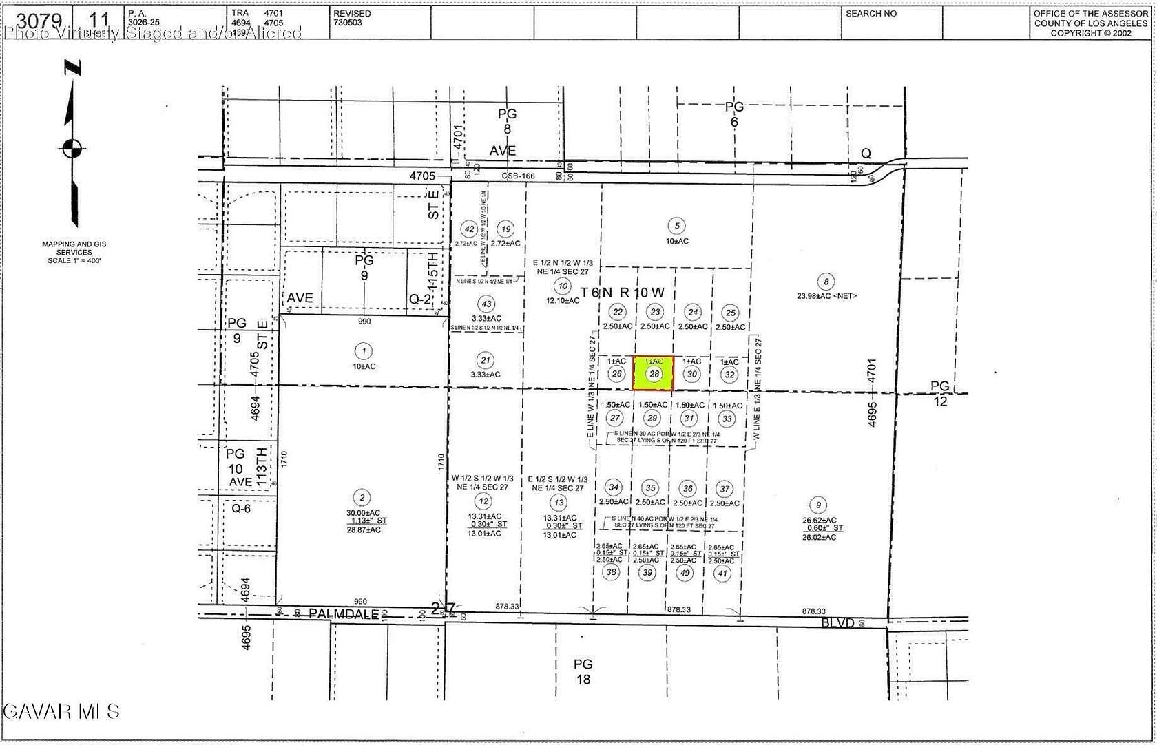 1 Acre of Land for Sale in Littlerock, California