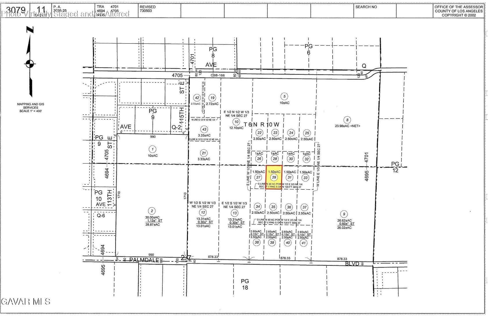 Land for Sale in Littlerock, California