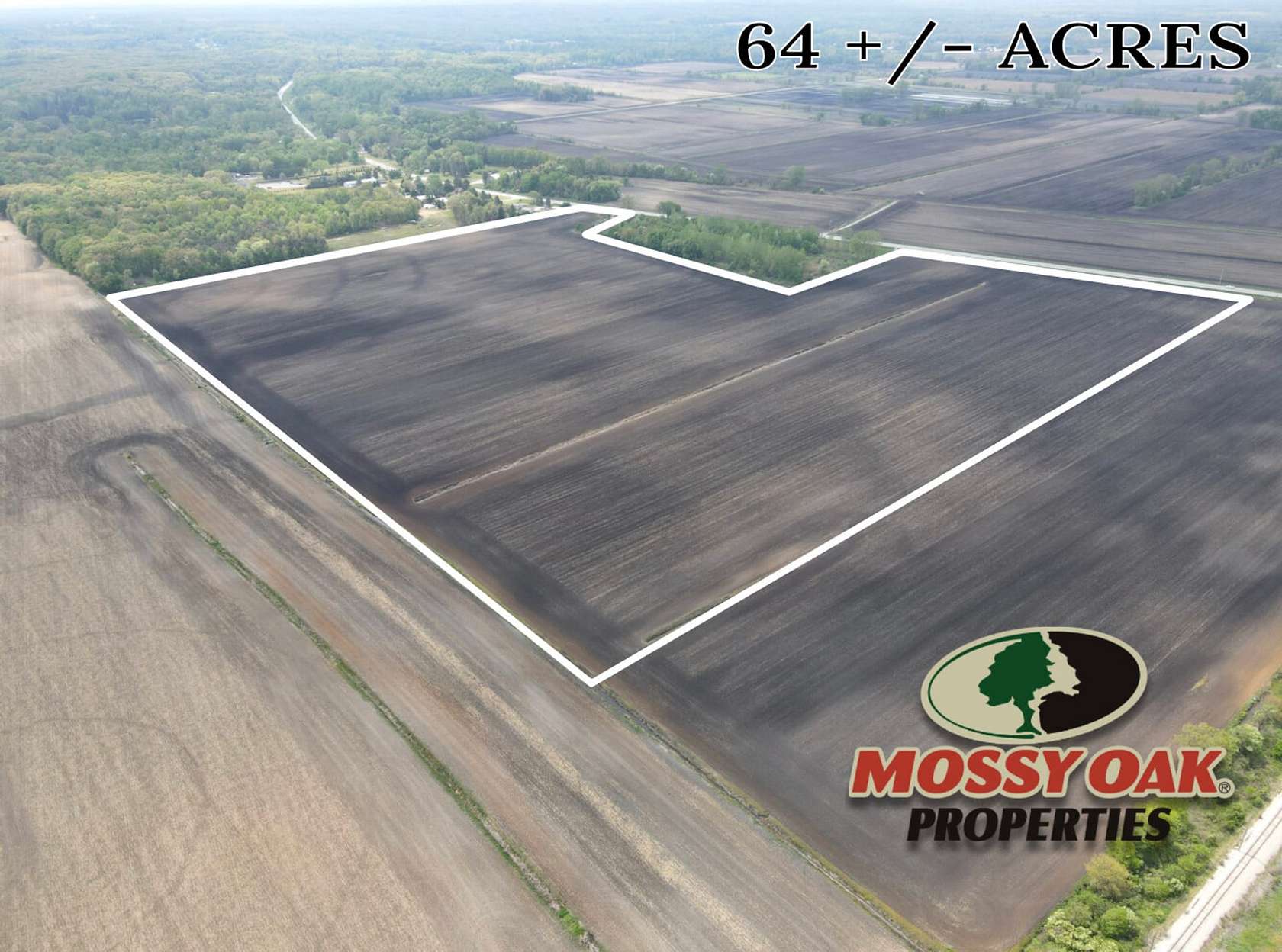 64 Acres of Agricultural Land for Sale in La Porte, Indiana