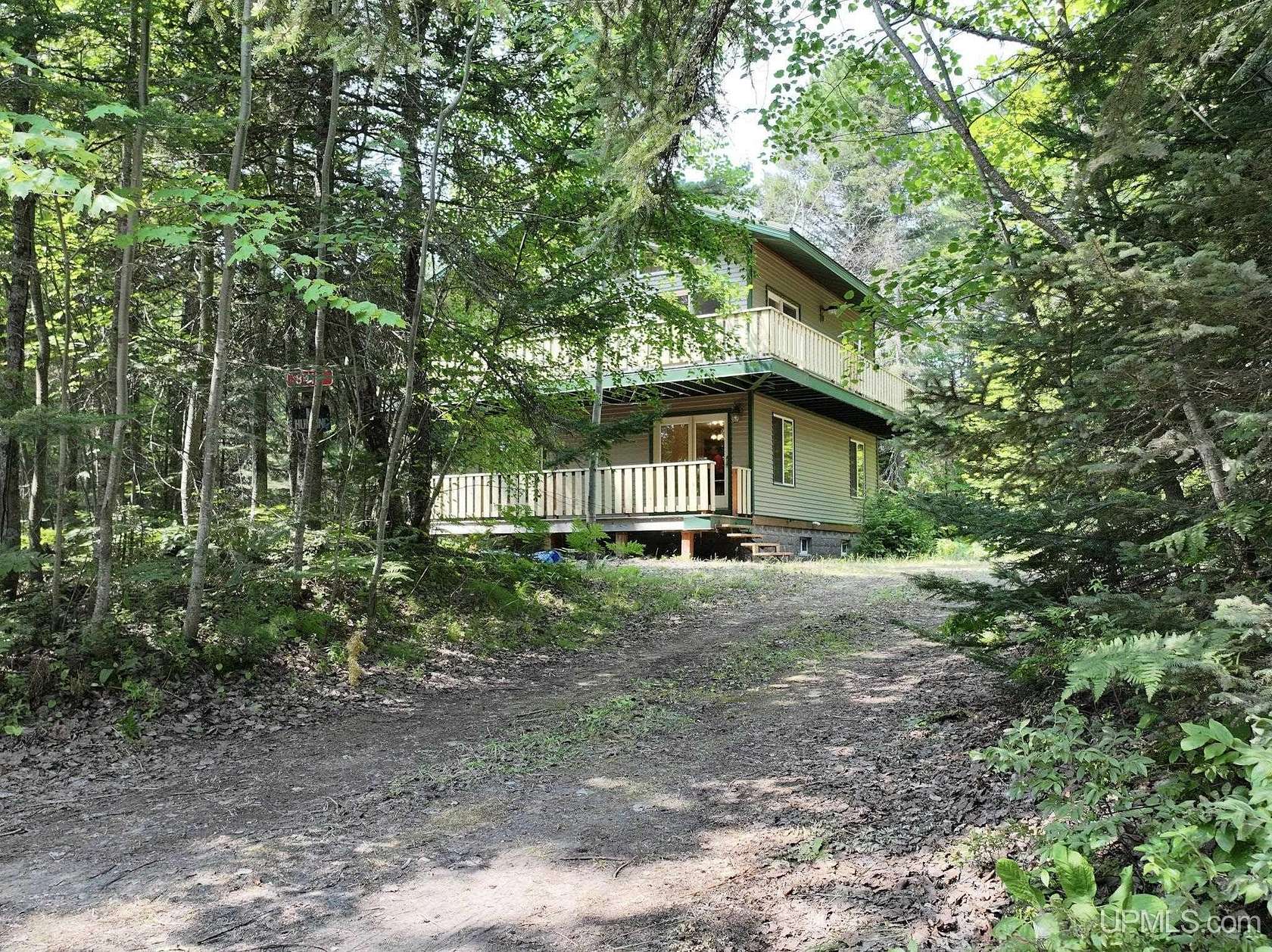 5 Acres of Residential Land with Home for Sale in Lake Linden, Michigan