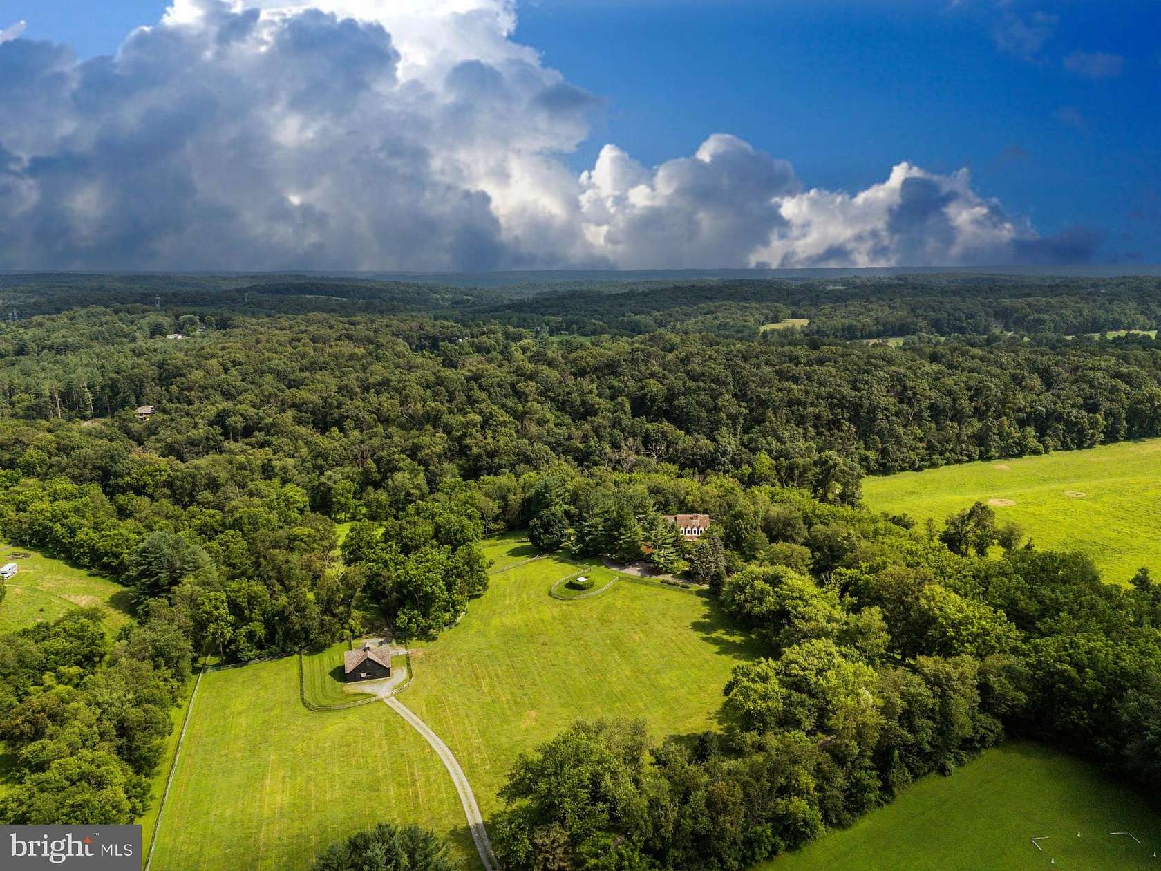 18 Acres of Land with Home for Sale in Upperco, Maryland