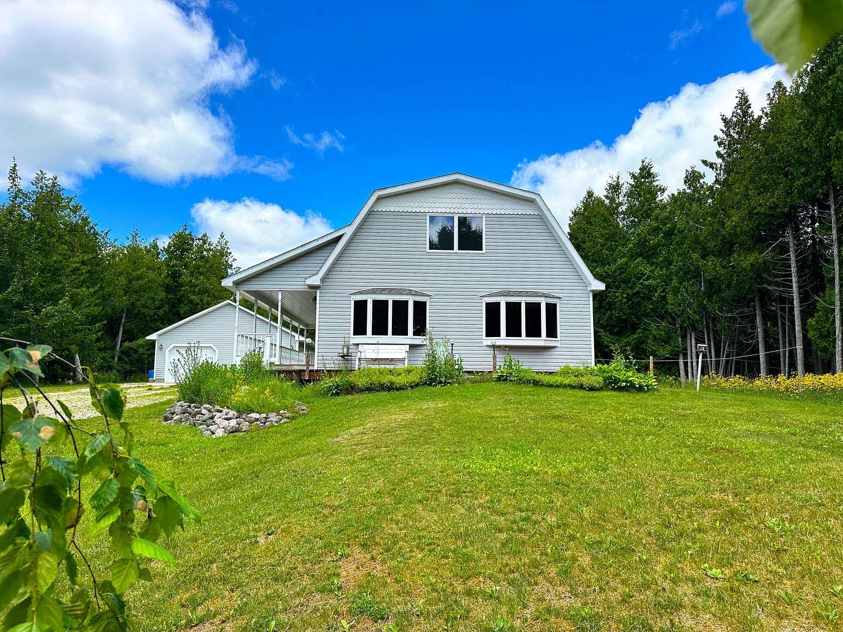 2.2 Acres of Residential Land with Home for Sale in St. Ignace, Michigan