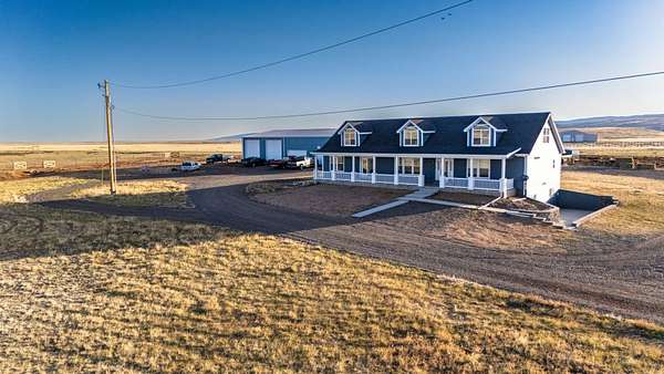30 Acres of Agricultural Land with Home for Sale in Laramie, Wyoming