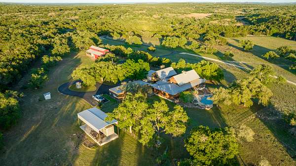 56.5 Acres of Land with Home for Sale in Spring Branch, Texas