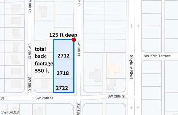 0.95 Acres of Commercial Land for Sale in Cape Coral, Florida