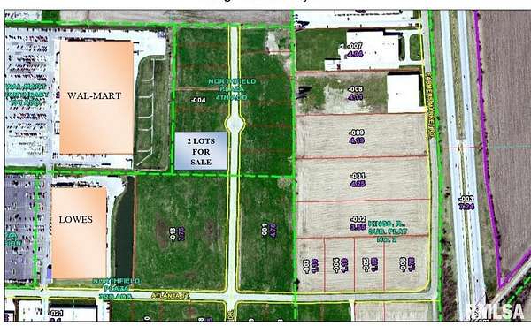 1.74 Acres of Commercial Land for Sale in Springfield, Illinois