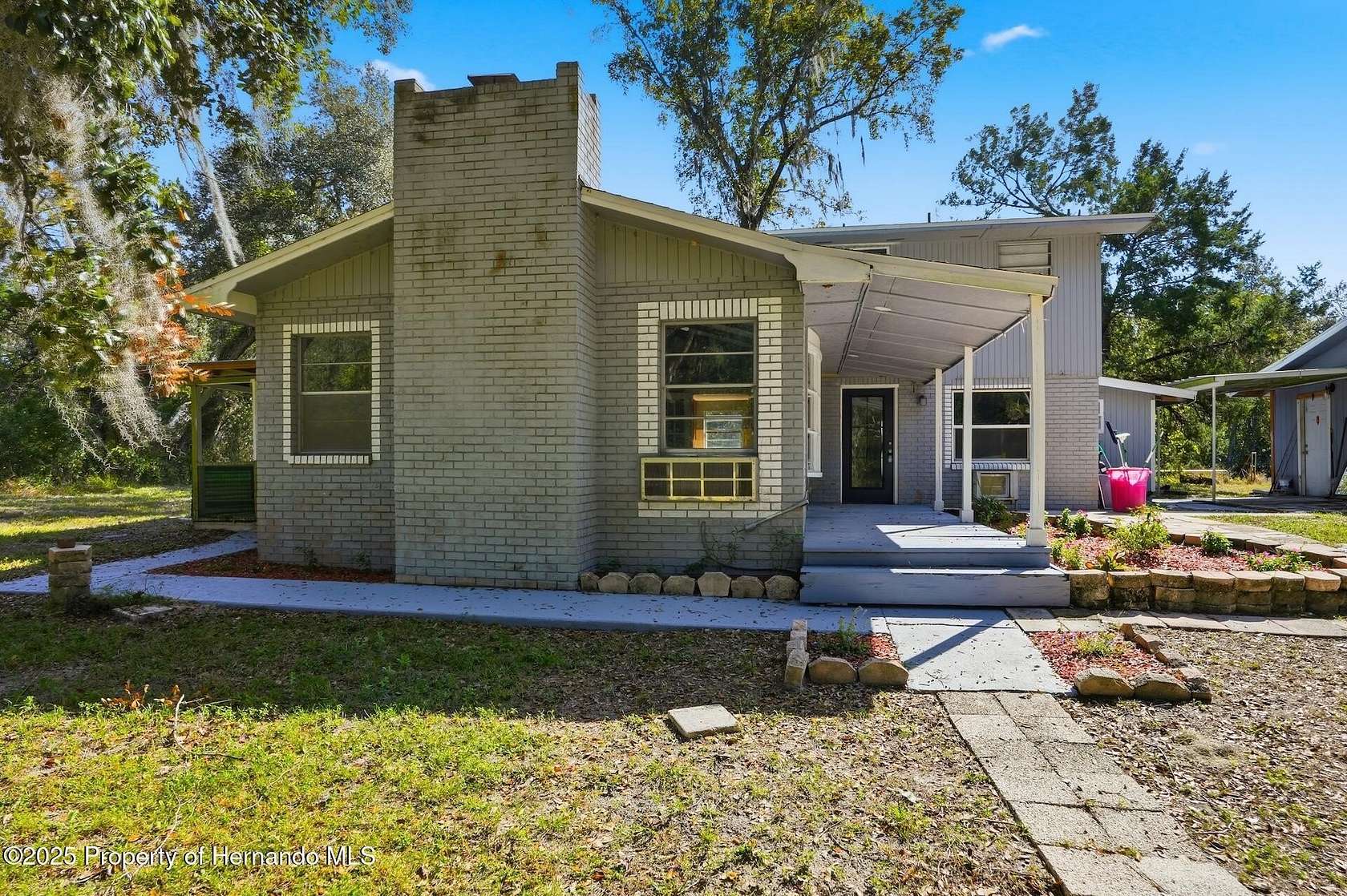 2 Acres of Residential Land with Home for Sale in Dade City, Florida