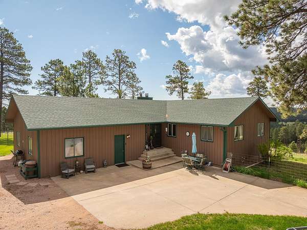 17.2 Acres of Land with Home for Sale in Rapid City, South Dakota