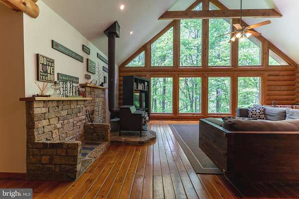 8.4 Acres of Residential Land with Home for Sale in Oakland, Maryland