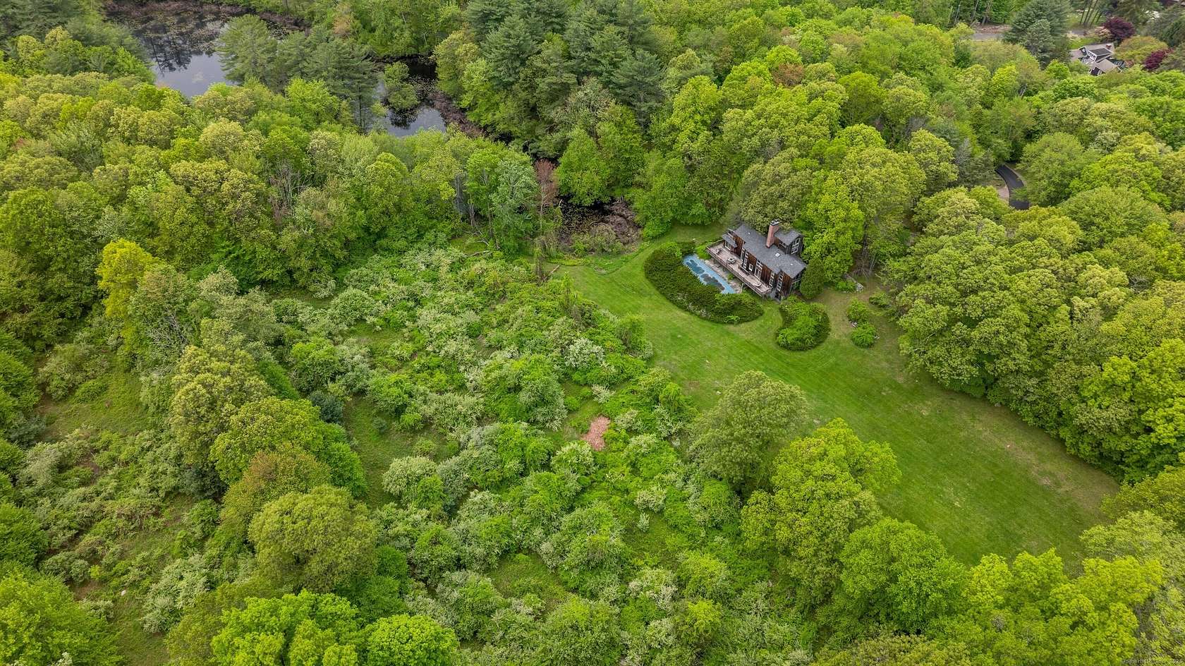 24.4 Acres of Recreational Land with Home for Sale in Redding, Connecticut