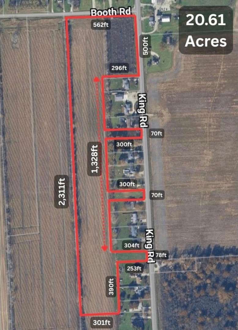 20.6 Acres of Land for Sale in East China Township, Michigan