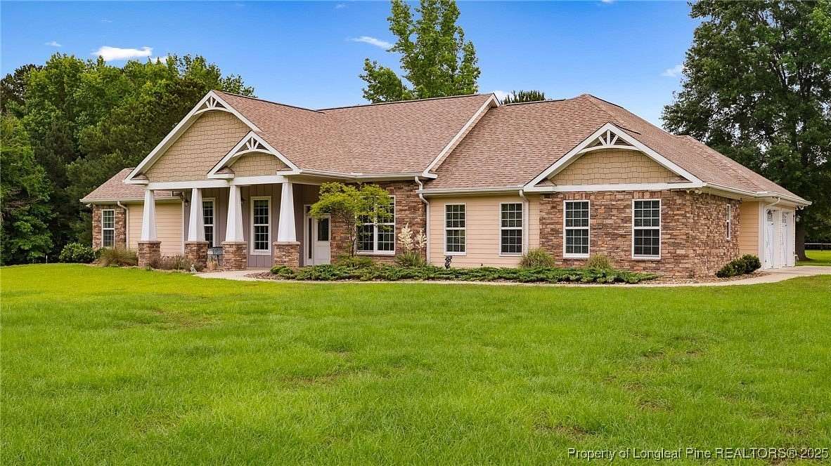 44.4 Acres of Agricultural Land with Home for Sale in St. Pauls, North Carolina