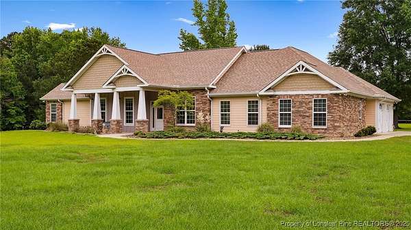 44.4 Acres of Agricultural Land with Home for Sale in St. Pauls, North Carolina