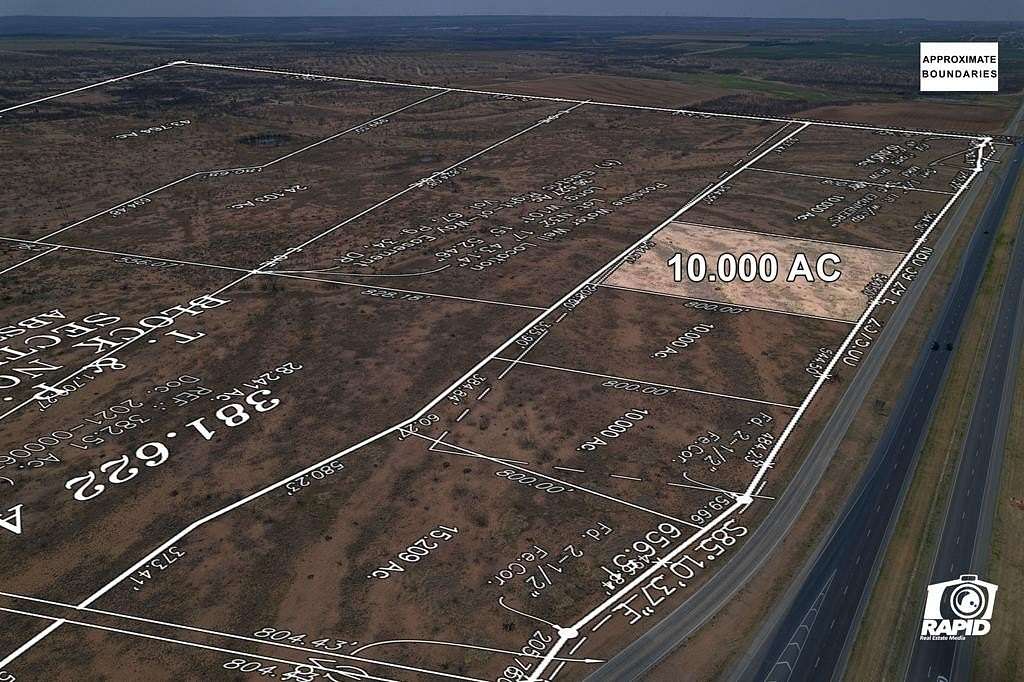 10 Acres of Commercial Land for Sale in Coahoma, Texas