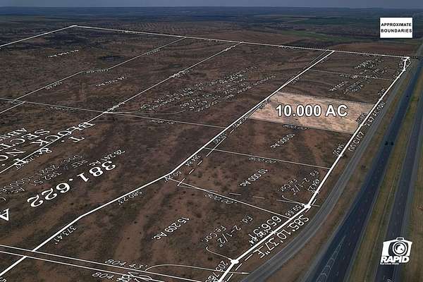 10 Acres of Commercial Land for Sale in Coahoma, Texas