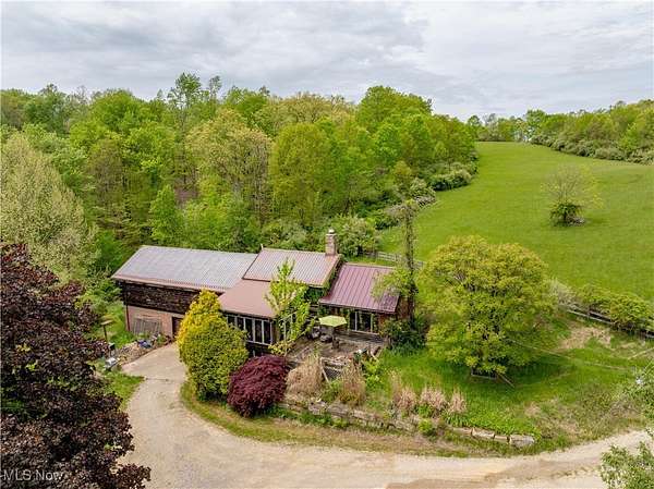 35.2 Acres of Land with Home for Sale in Port Washington, Ohio