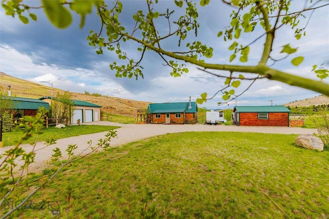 20.1 Acres of Recreational Land with Home for Sale in Anaconda, Montana