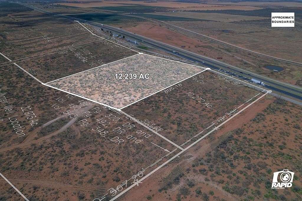 12 Acres of Commercial Land for Sale in Coahoma, Texas