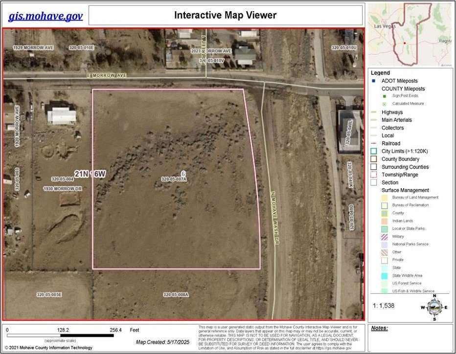 3.8 Acres of Land for Sale in Kingman, Arizona