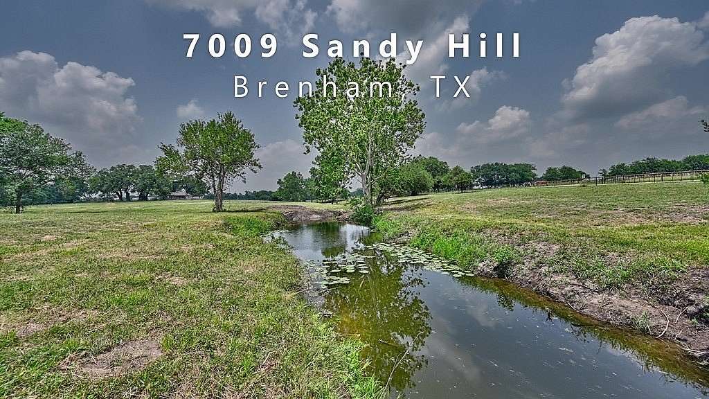 31.5 Acres of Recreational Land with Home for Sale in Brenham, Texas