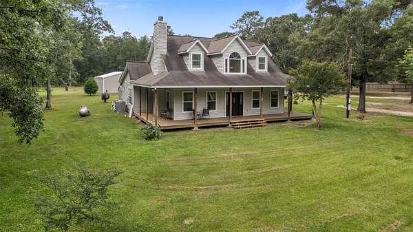 3 Acres of Residential Land with Home for Sale in Conroe, Texas