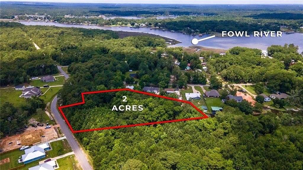 2 Acres of Residential Land for Sale in Coden, Alabama