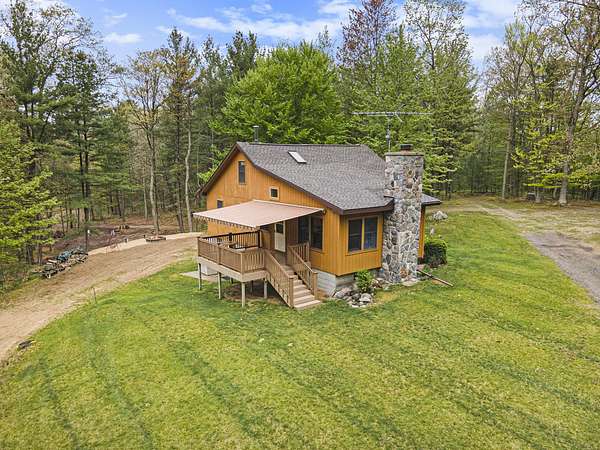 88.1 Acres of Recreational Land with Home for Sale in Pentwater, Michigan