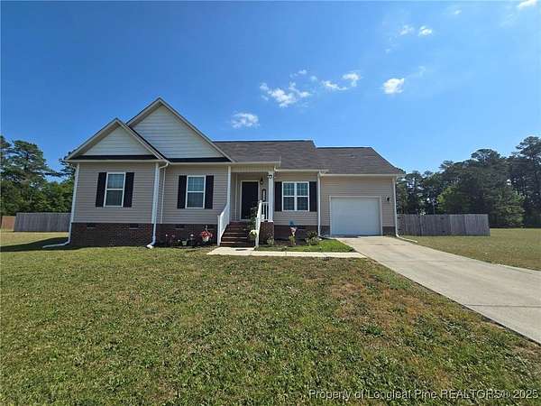 1.5 Acres of Residential Land with Home for Lease in Raeford, North Carolina