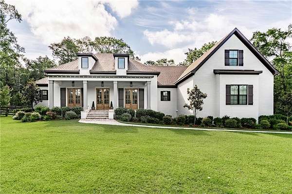 4.13 Acres of Residential Land with Home for Sale in Saraland, Alabama