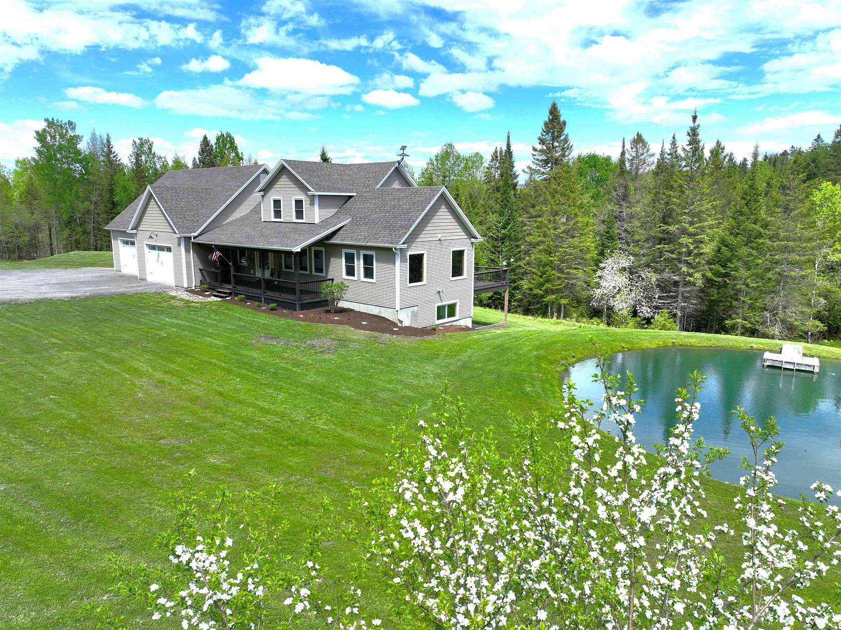 10.1 Acres of Land with Home for Sale in Westmore, Vermont