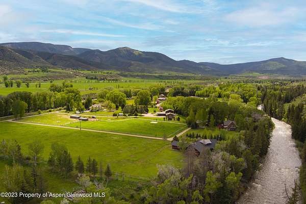 5.1 Acres of Land with Home for Sale in Woody Creek, Colorado