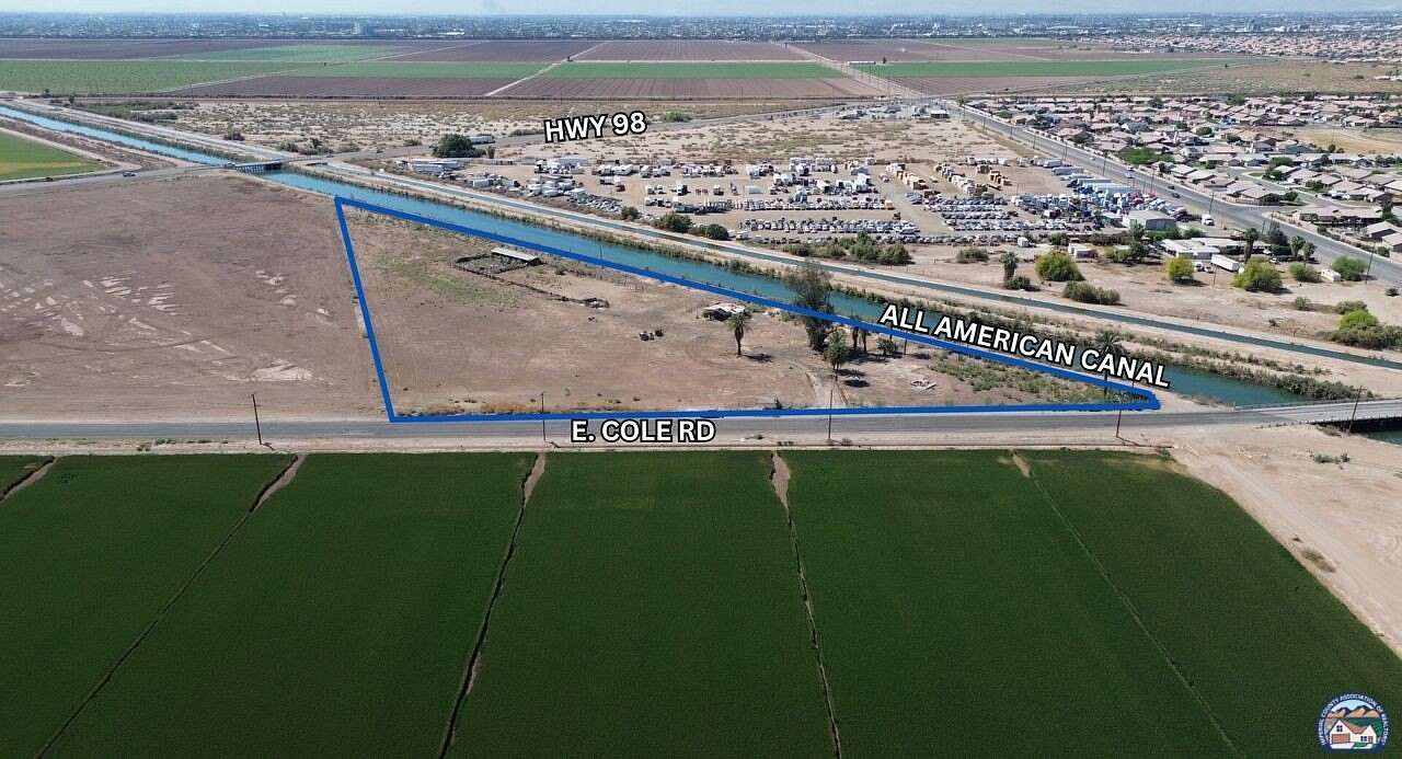 5.1 Acres of Commercial Land for Sale in Calexico, California
