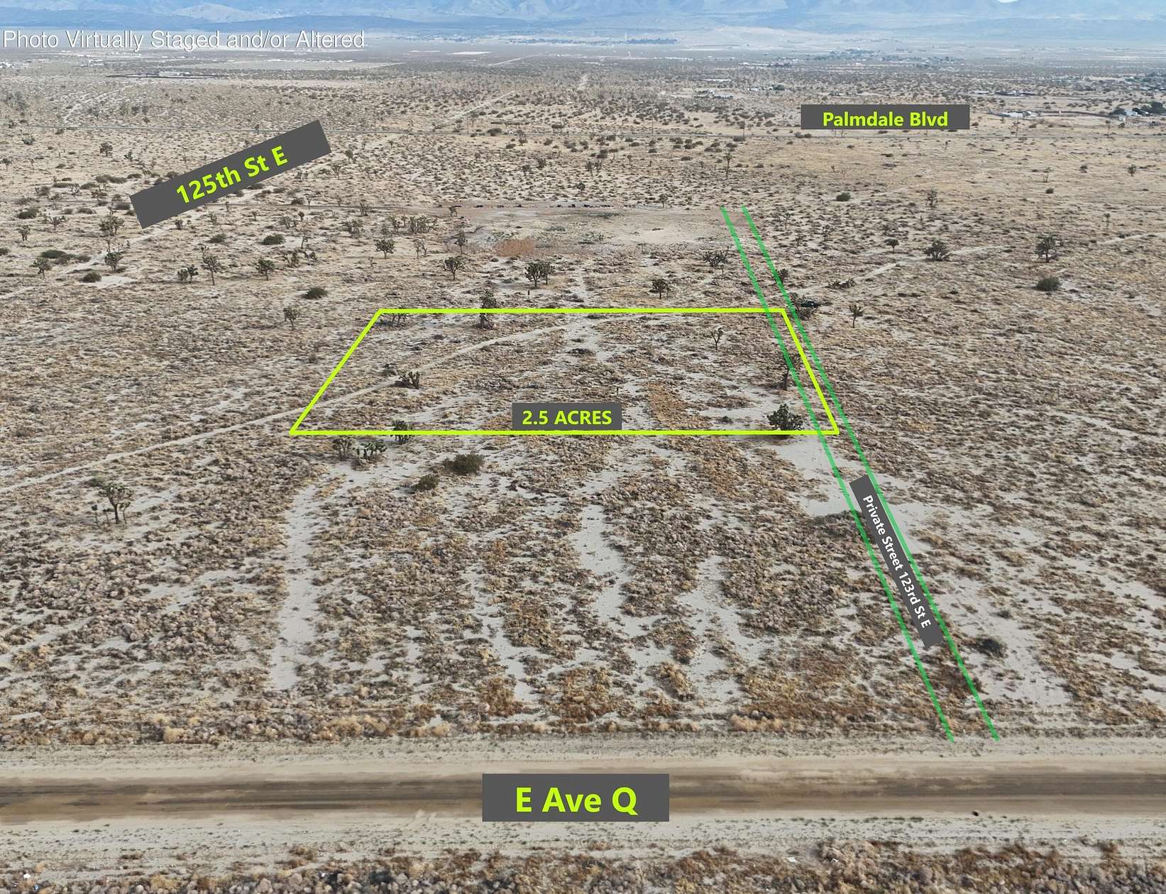 2.58 Acres of Land for Sale in Littlerock, California