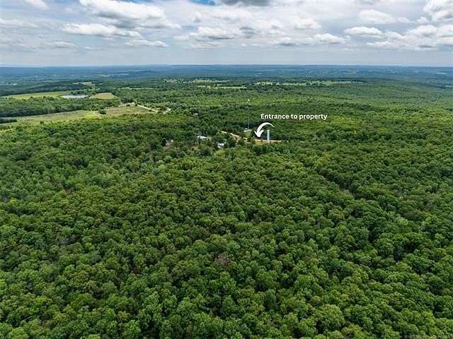 180 Acres of Recreational Land & Farm for Sale in Webbers Falls, Oklahoma