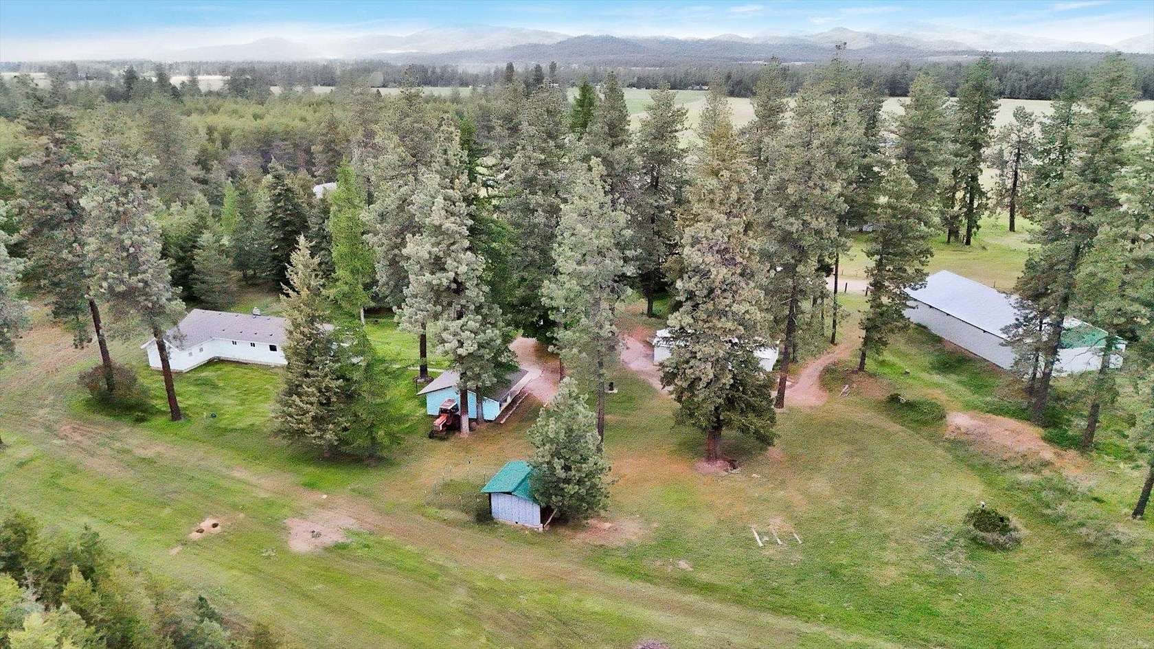 20 Acres of Land with Home for Sale in Deer Park, Washington