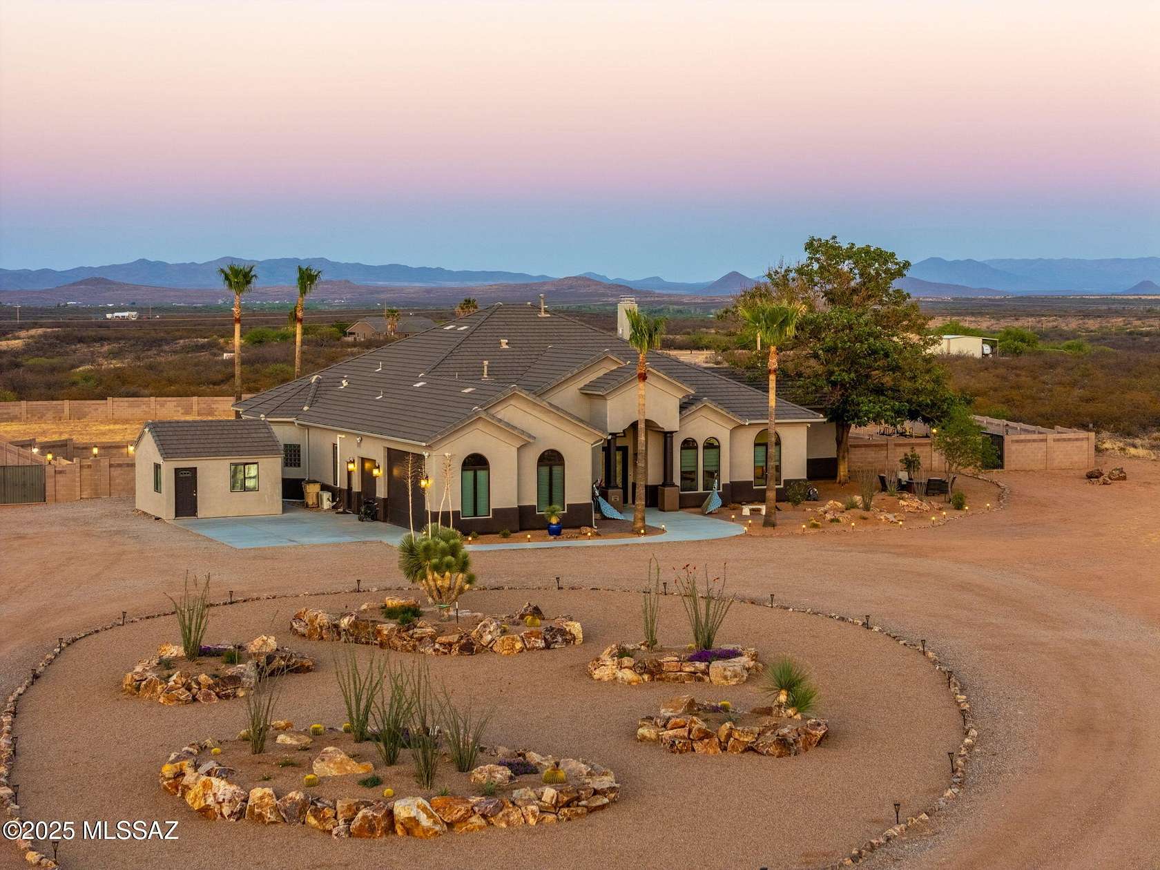 4 Acres of Residential Land with Home for Sale in Huachuca City, Arizona