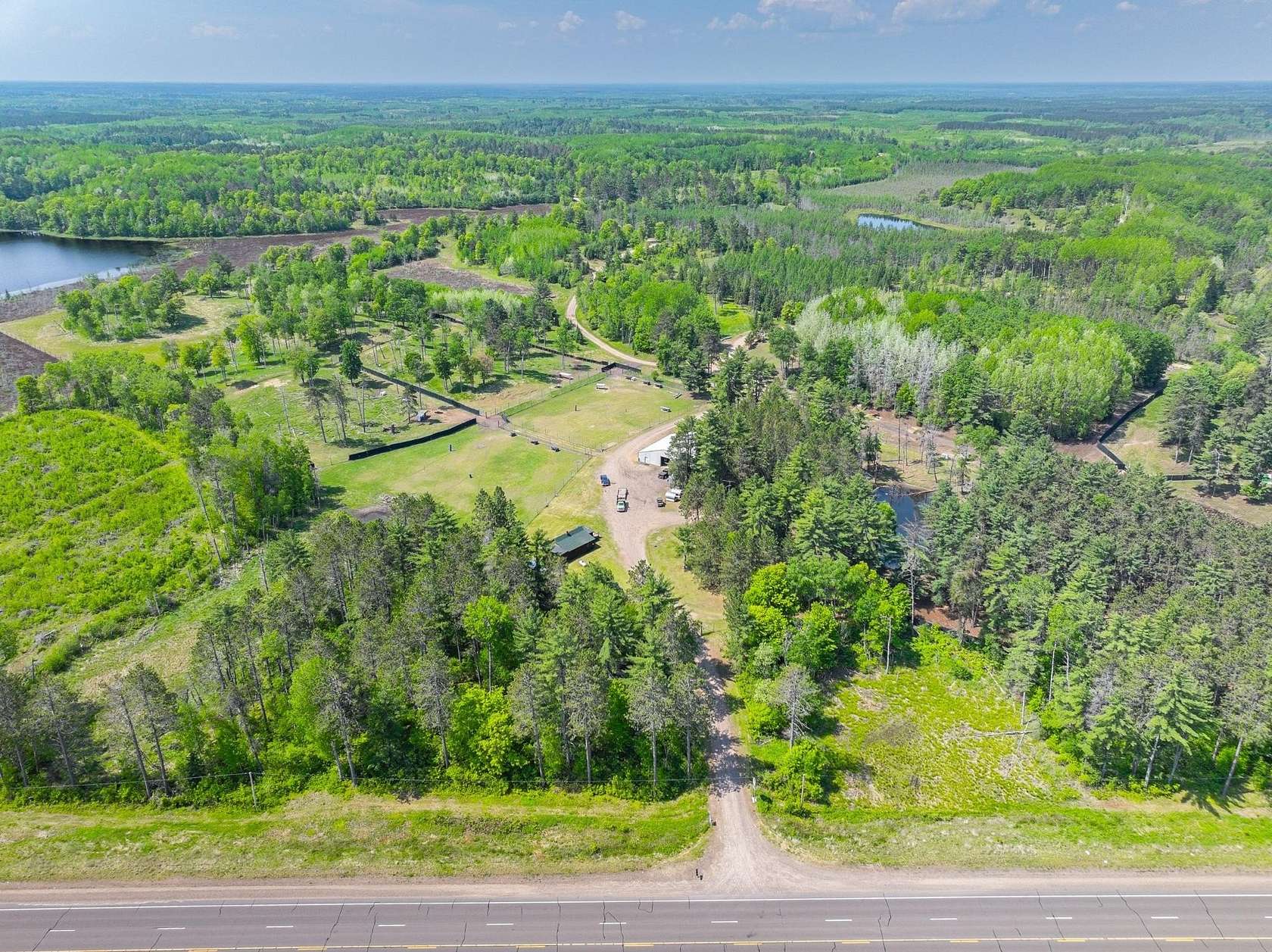 936 Acres of Mixed-Use Land for Sale in Hazelhurst, Wisconsin
