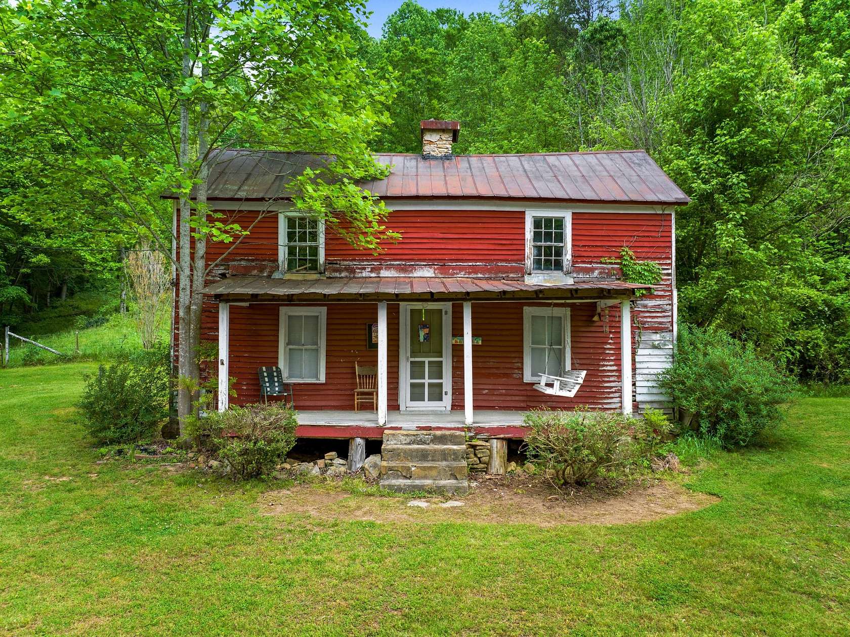 32 Acres of Agricultural Land with Home for Sale in Rogersville, Tennessee