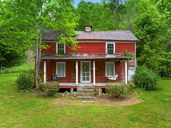32 Acres of Agricultural Land with Home for Sale in Rogersville, Tennessee