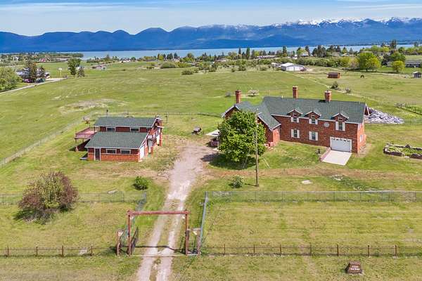 15 Acres of Land with Home for Sale in Polson, Montana