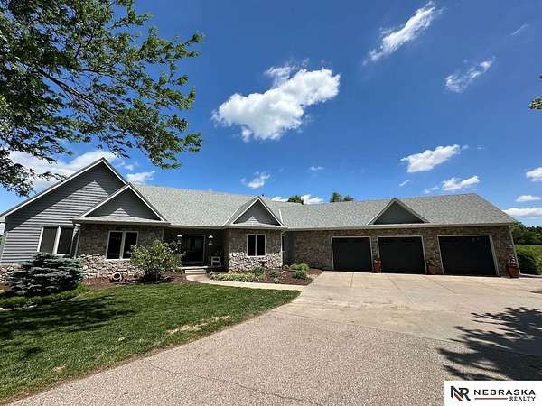 9.47 Acres of Land with Home for Sale in Omaha, Nebraska