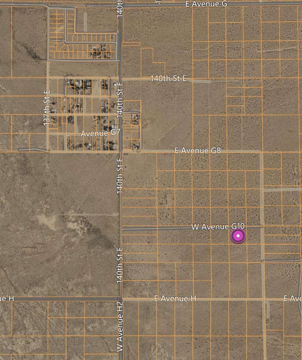 2.55 Acres of Land for Sale in Lancaster, California