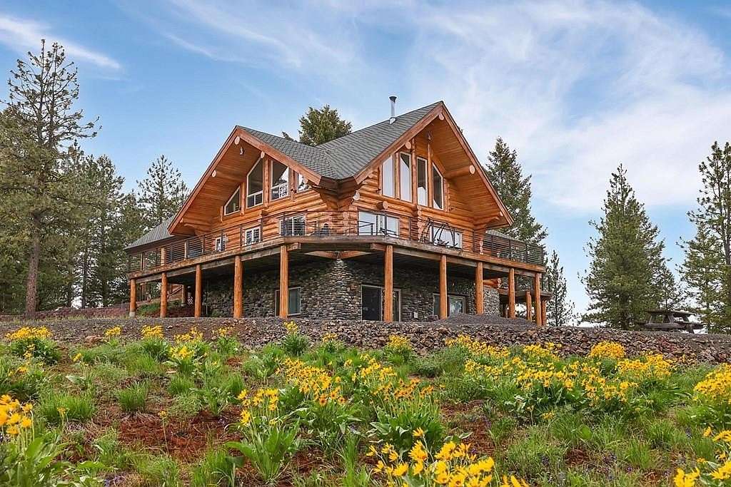 5.7 Acres of Residential Land with Home for Sale in New Meadows, Idaho