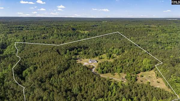 38.7 Acres of Agricultural Land with Home for Sale in Pomaria, South Carolina
