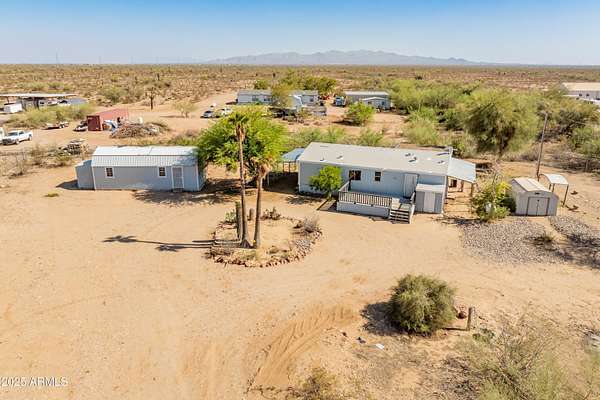 2 Acres of Residential Land with Home for Sale in Morristown, Arizona
