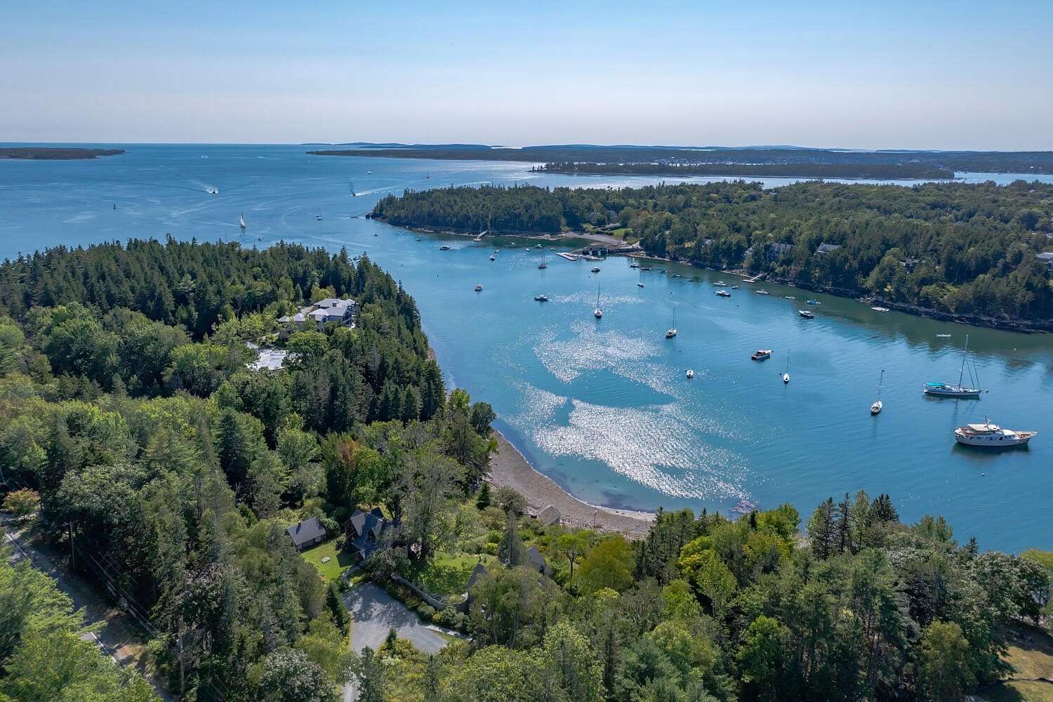 3.62 Acres of Residential Land with Home for Sale in Mount Desert Town, Maine