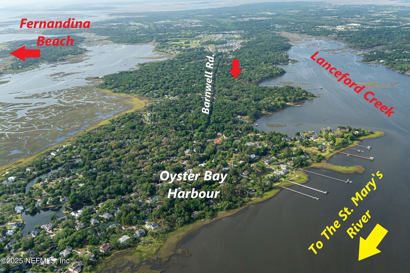 7.5 Acres of Residential Land for Sale in Fernandina Beach, Florida