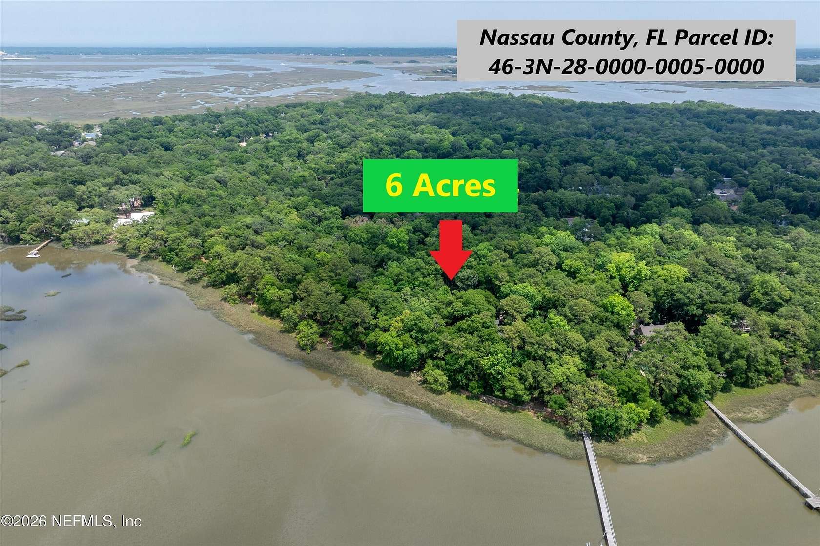 6 Acres of Residential Land for Sale in Fernandina Beach, Florida